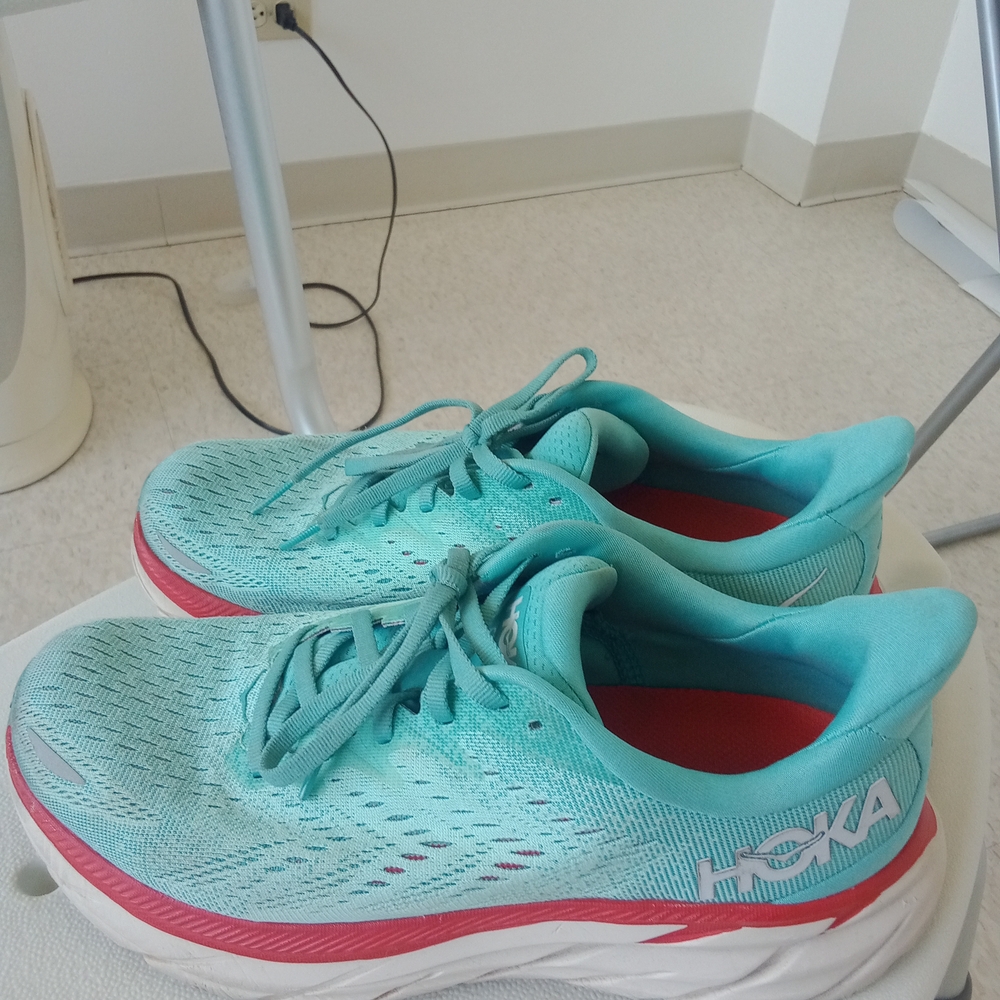 Hoka Women's Teal Running Shoes